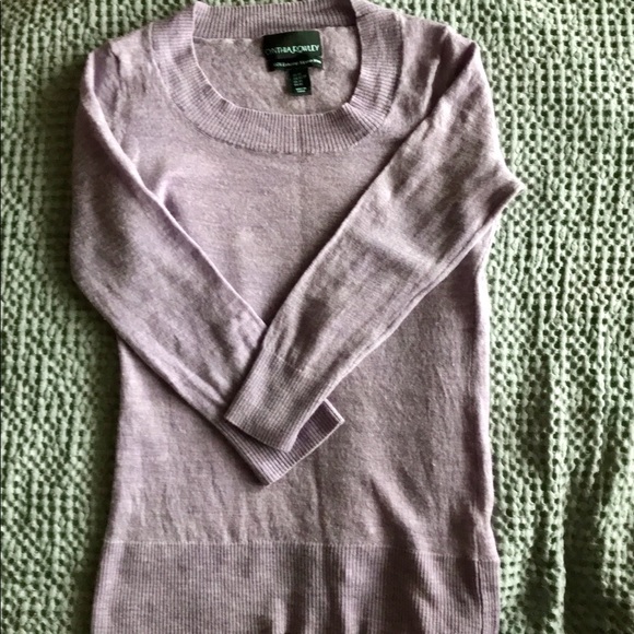 Cynthia Rowley XS Sweater Extrafine Merino Wool - Picture 1 of 4